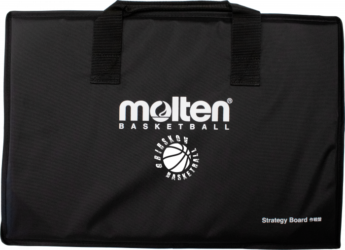 Molten - Gribskov Basket Taktiktavle Til Basketball - Sort & hvid